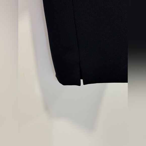 MONCLER Black Straight Leg Canvas Trousers - Picture 6 of 9